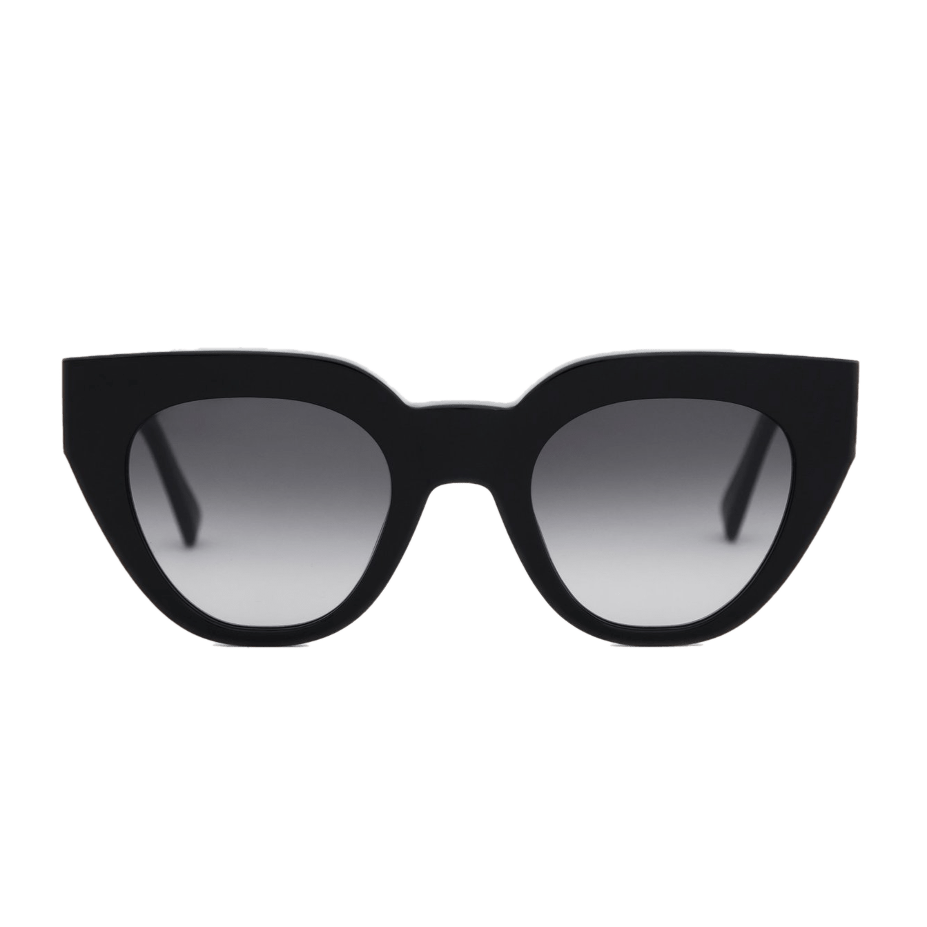 Hilma / Black Acetate & Grey Gradient Lens - Shade Files