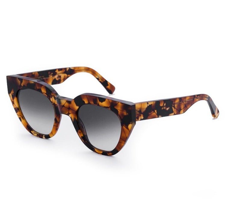 Hilma / Havana Acetate & Grey Gradient Lens - Shade Files