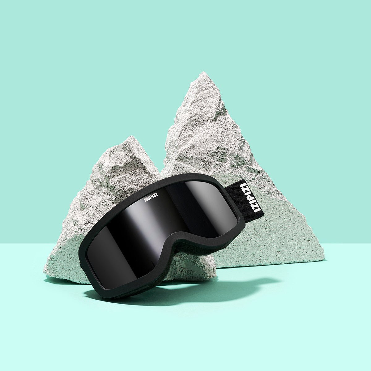 Junior Kids Ski Snowboard Goggles / Black - Shade Files