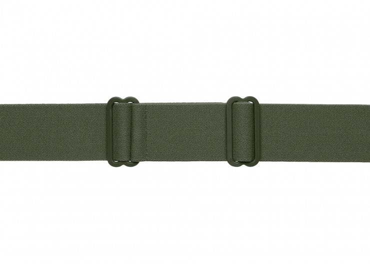 Junior Kids Ski Snowboard Goggles / Khaki Green - Shade Files