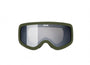 Junior Kids Ski Snowboard Goggles / Khaki Green - Shade Files
