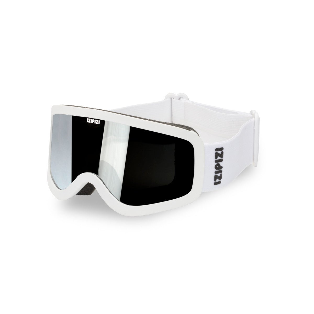 Junior Kids Ski Snowboard Goggles / White - Shade Files