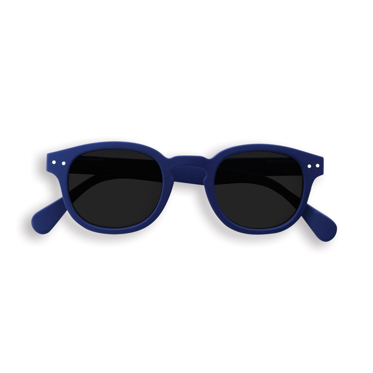 Junior Kids Sunglasses / 3 - 10 Years / Style C / Navy Blue - Shade Files
