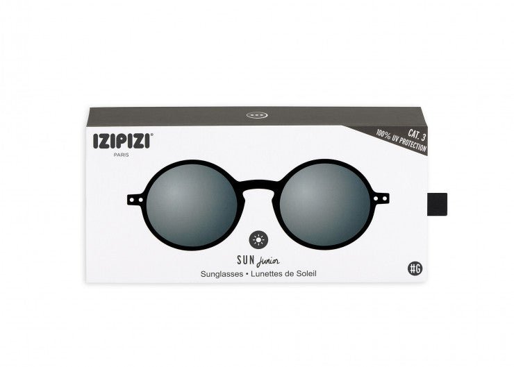 Junior Kids Sunglasses / 3 - 10 Years / Style G / Black - Shade Files