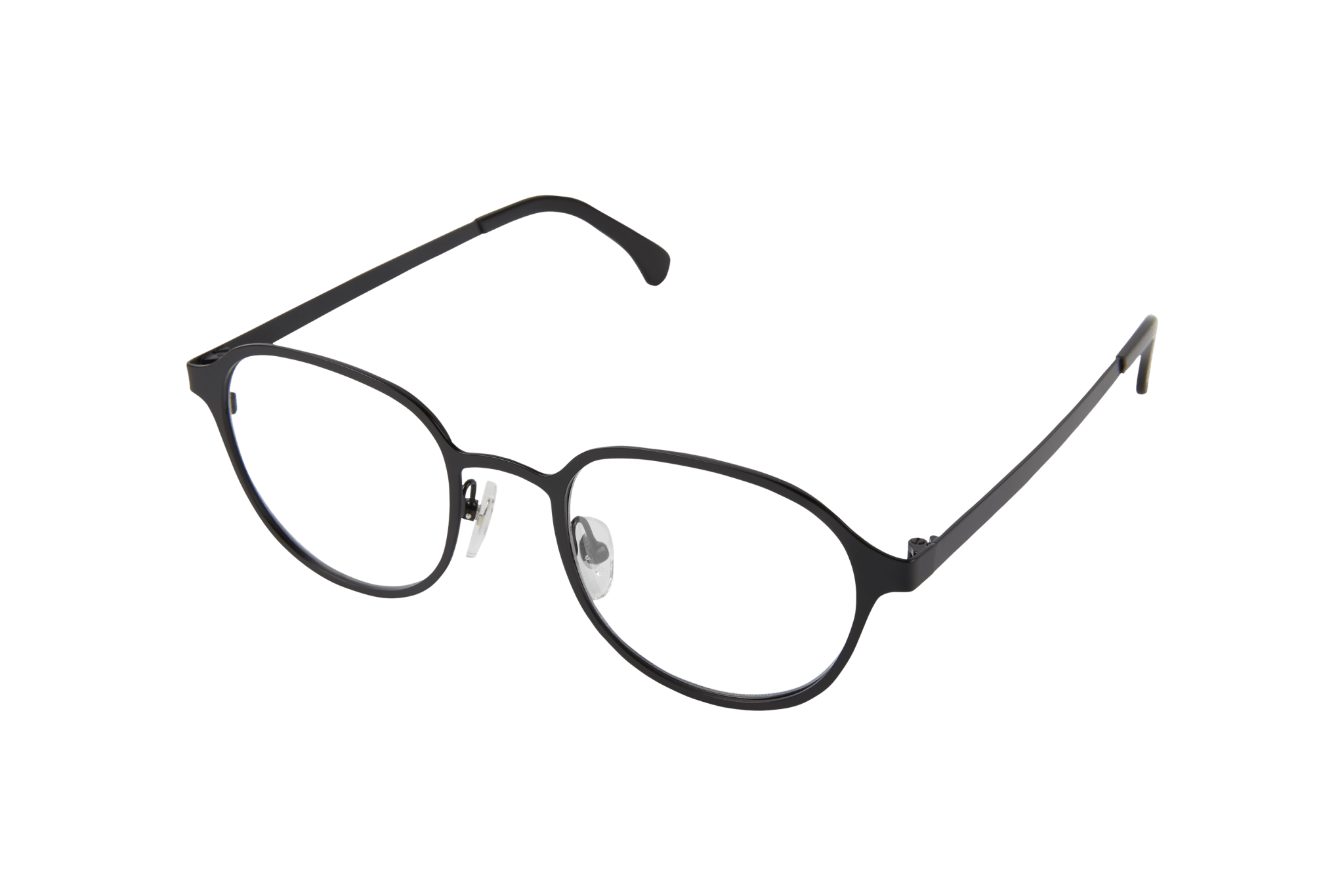 Levi Optical / Black Metal & Blue - Light Lens - Shade Files