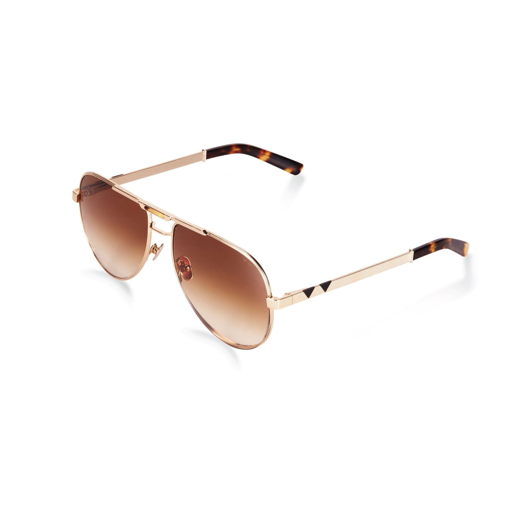 Lock & Load / Gold Tortoise & Tan Gradient Lens - Shade Files