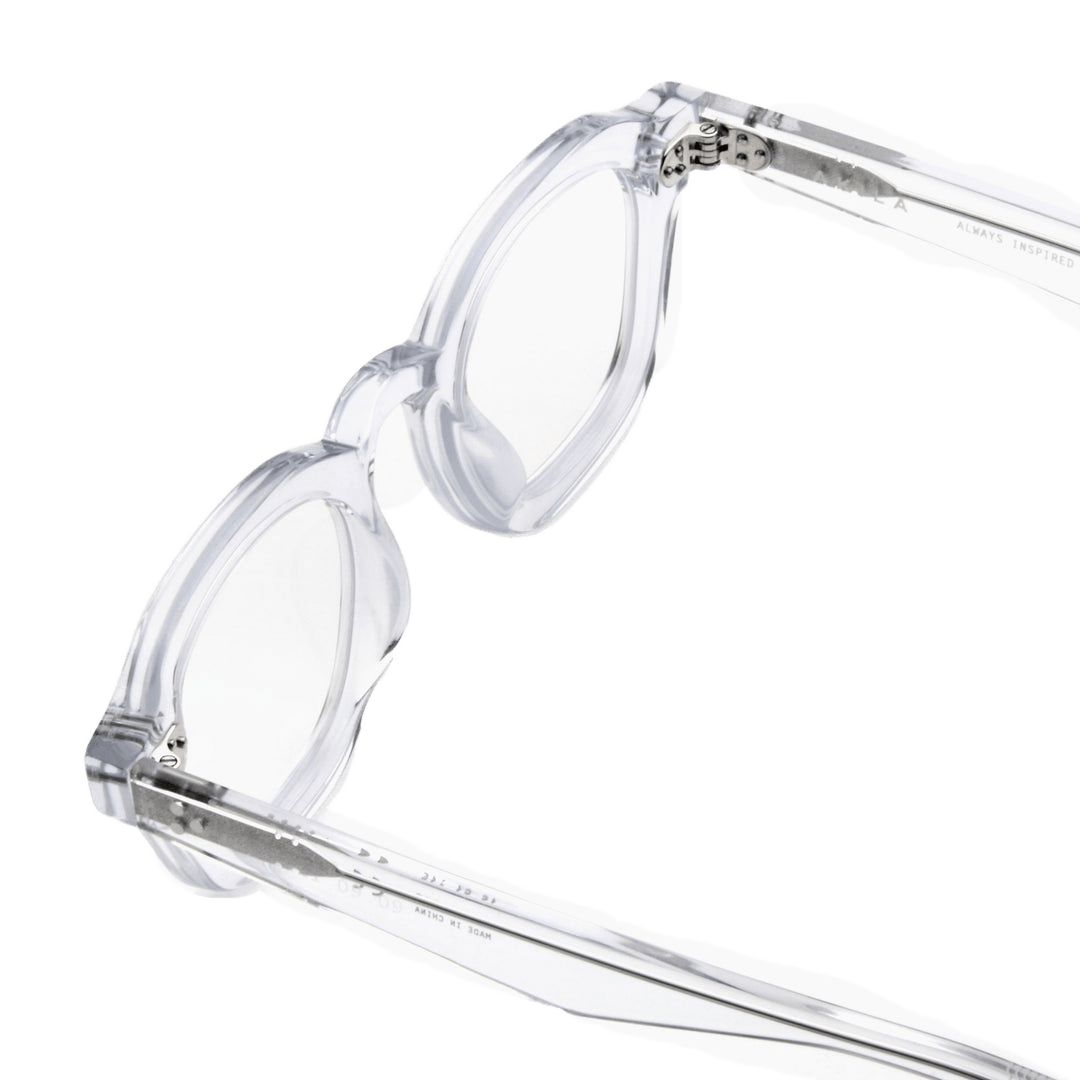 Logos Optical / Clear Acetate & Blue - Light Lens - Shade Files