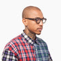Logos Optical / Tortoise Acetate & Blue - Light Lens - Shade Files