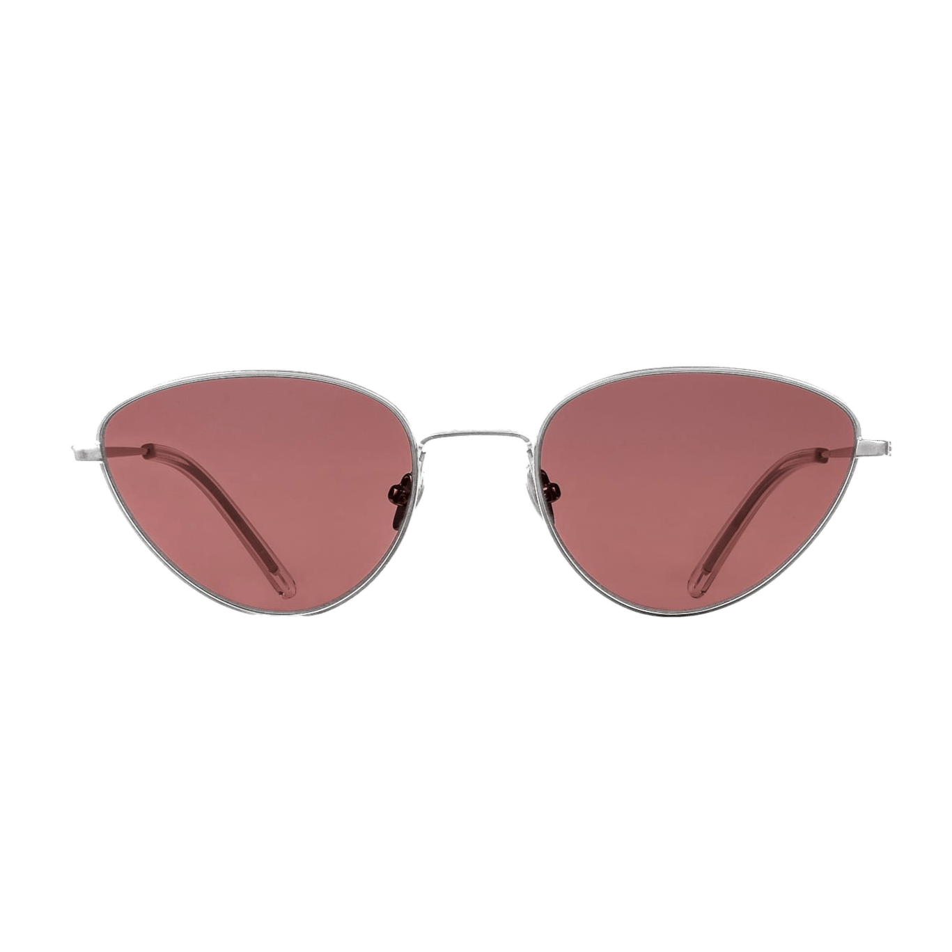 Luna / Silver Metal & Rose Lens - Shade Files