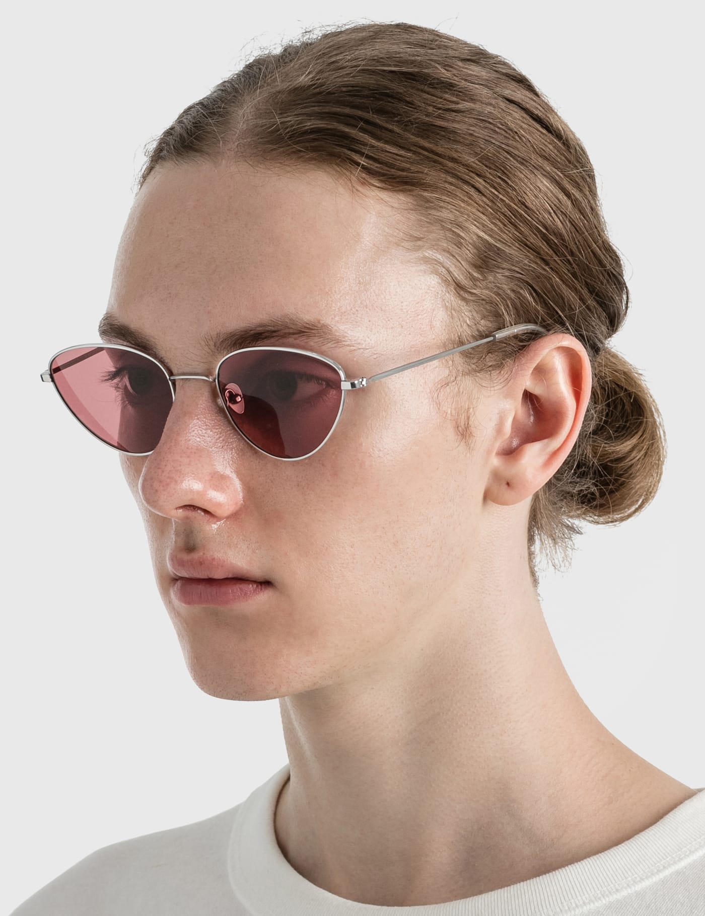 Luna / Silver Metal & Rose Lens - Shade Files