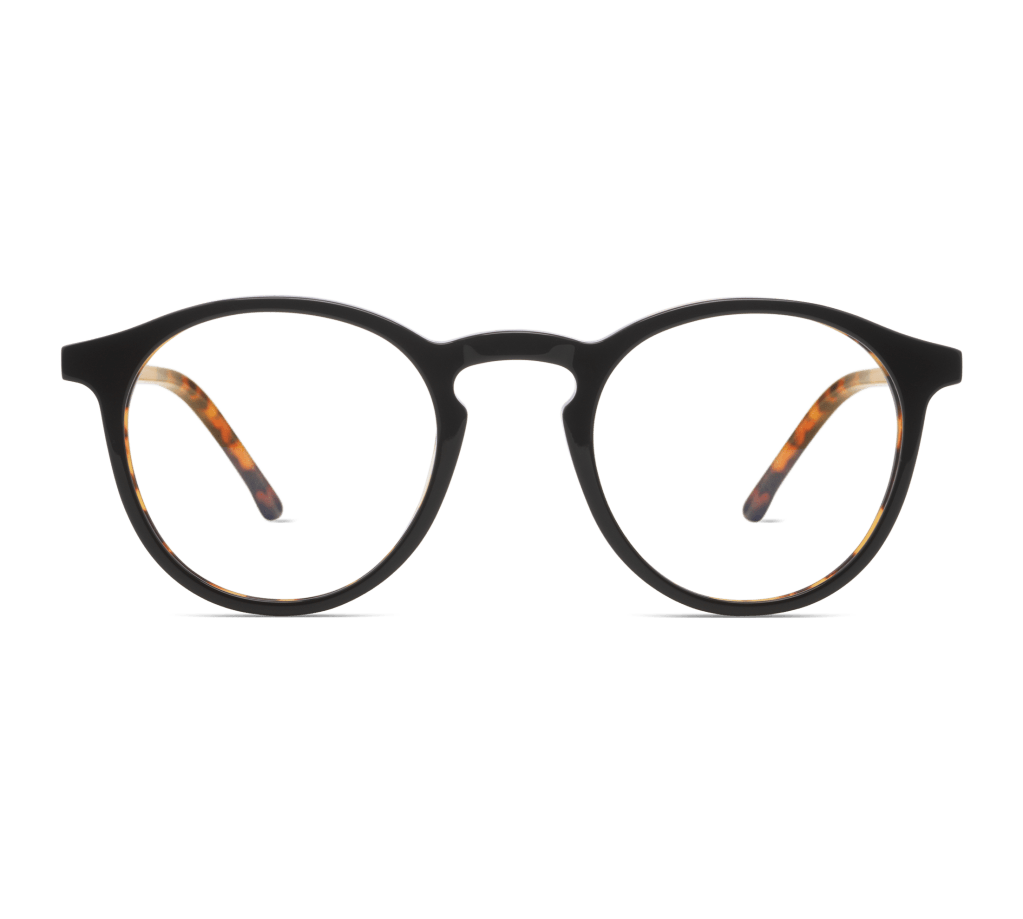 Martin Optical / Black Tortoise Acetate & Blue - Light Lens - Shade Files