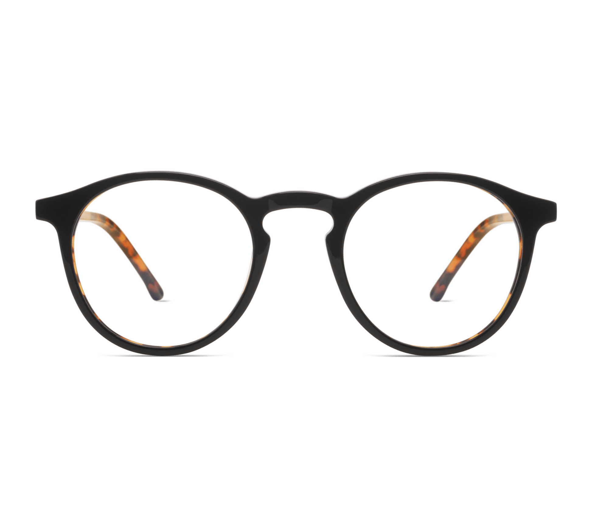 Martin Optical / Black Tortoise Acetate & Blue - Light Lens - Shade Files