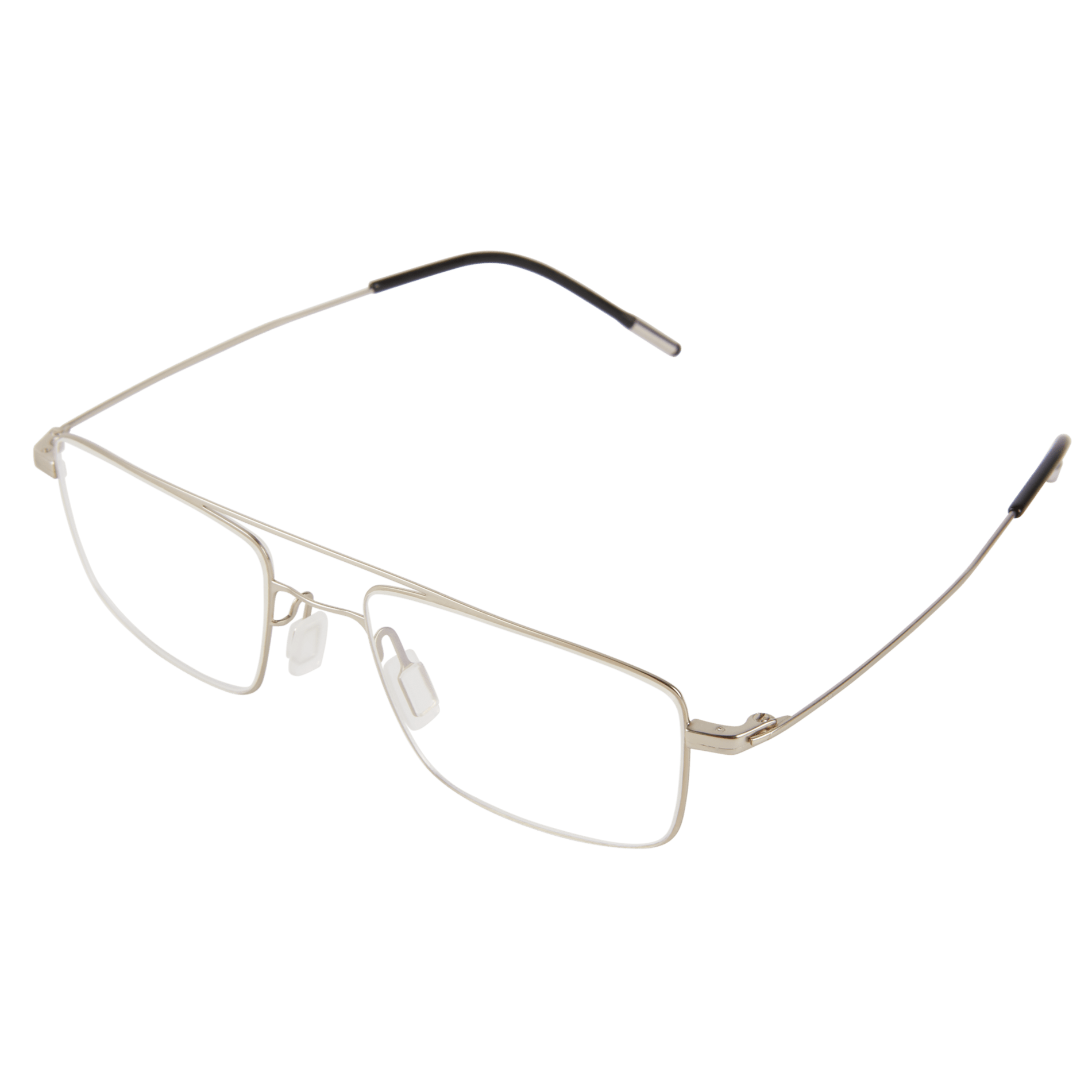 Max Optical / White Gold Metal & Blue - Light Lens - Shade Files