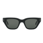 Memphis / Black Acetate & Green Solid Lens - Shade Files