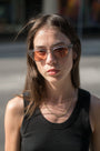 Memphis / Grey Acetate & Orange Lens - Shade Files