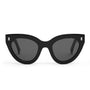 Neko / Black Acetate & Grey Lens - Shade Files