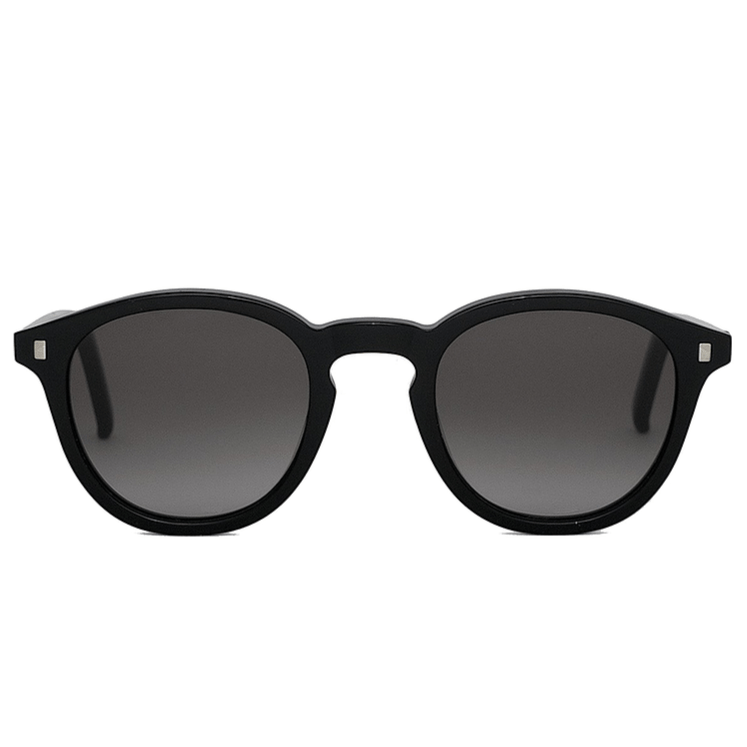 Nelson / Black Acetate & Grey Gradient Lens - Shade Files