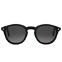 Nelson / Black Acetate & Grey Gradient Lens - Shade Files