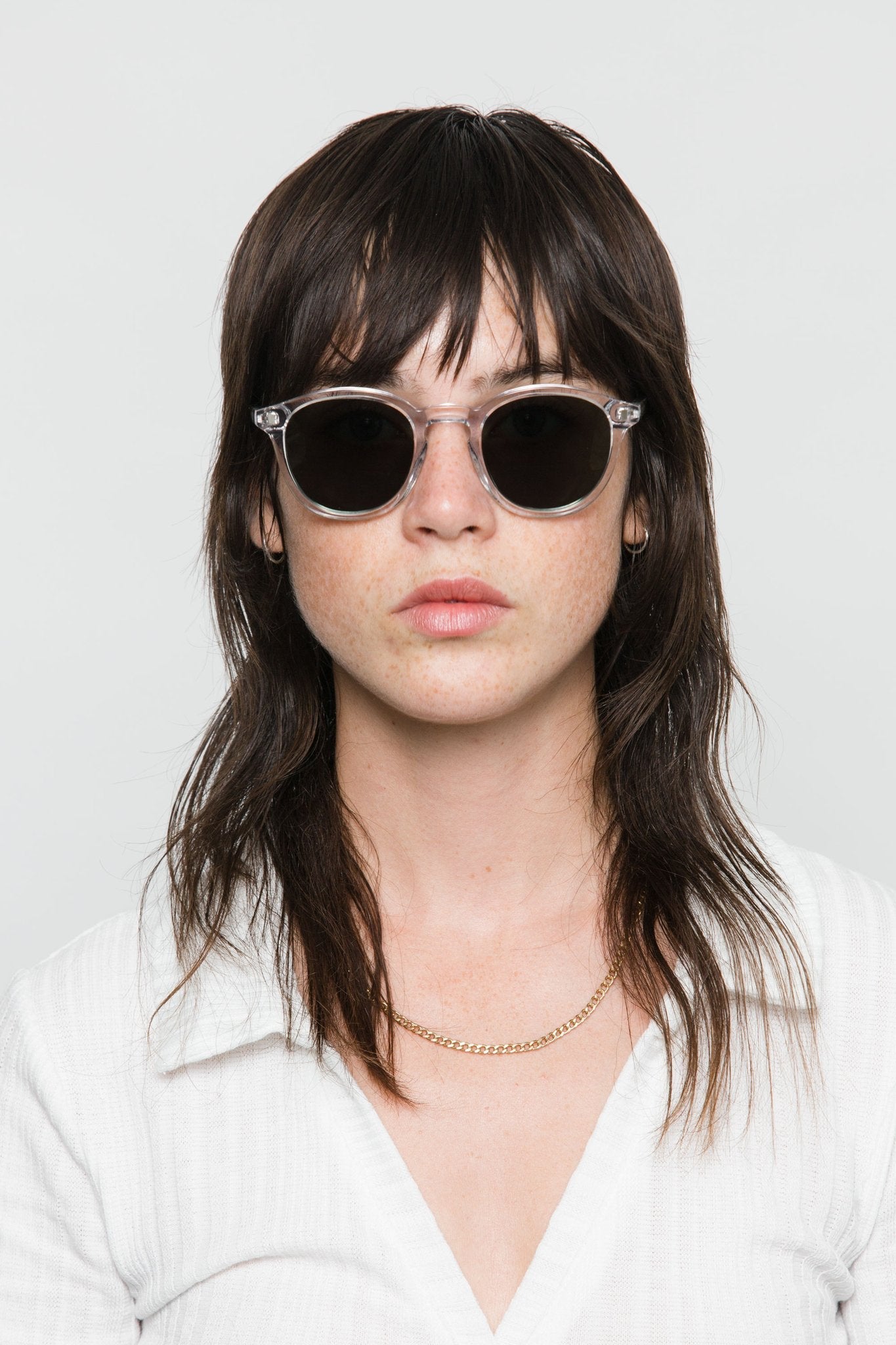 Nelson / Crystal Acetate & Grey Lens - Shade Files