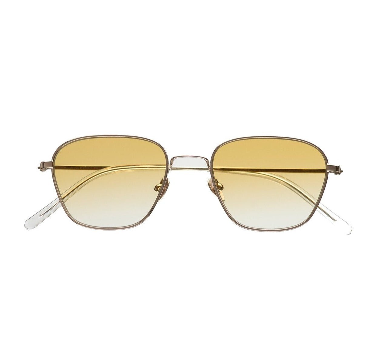 Otis / Gold Metal & Yellow Gradient Lens - Shade Files