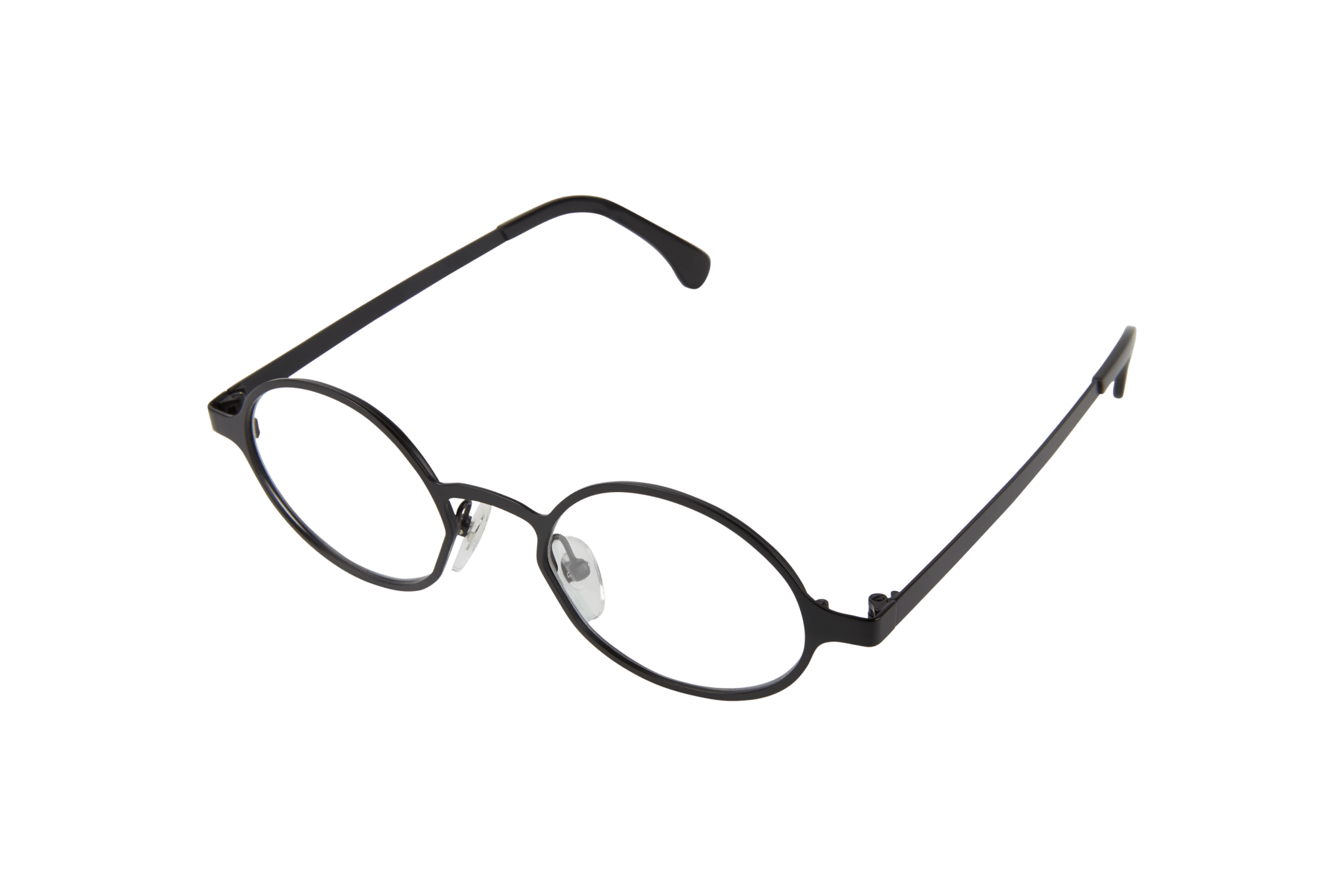 Quin Optical / Black Metal & Blue - Light Lens - Shade Files