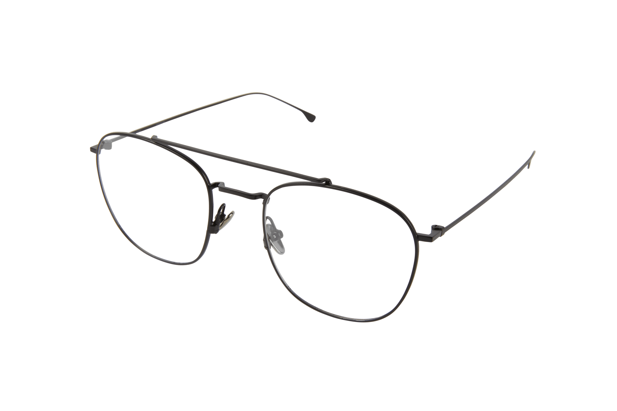 Raphael Optical / Black Metal & Blue - Light Lens - Shade Files