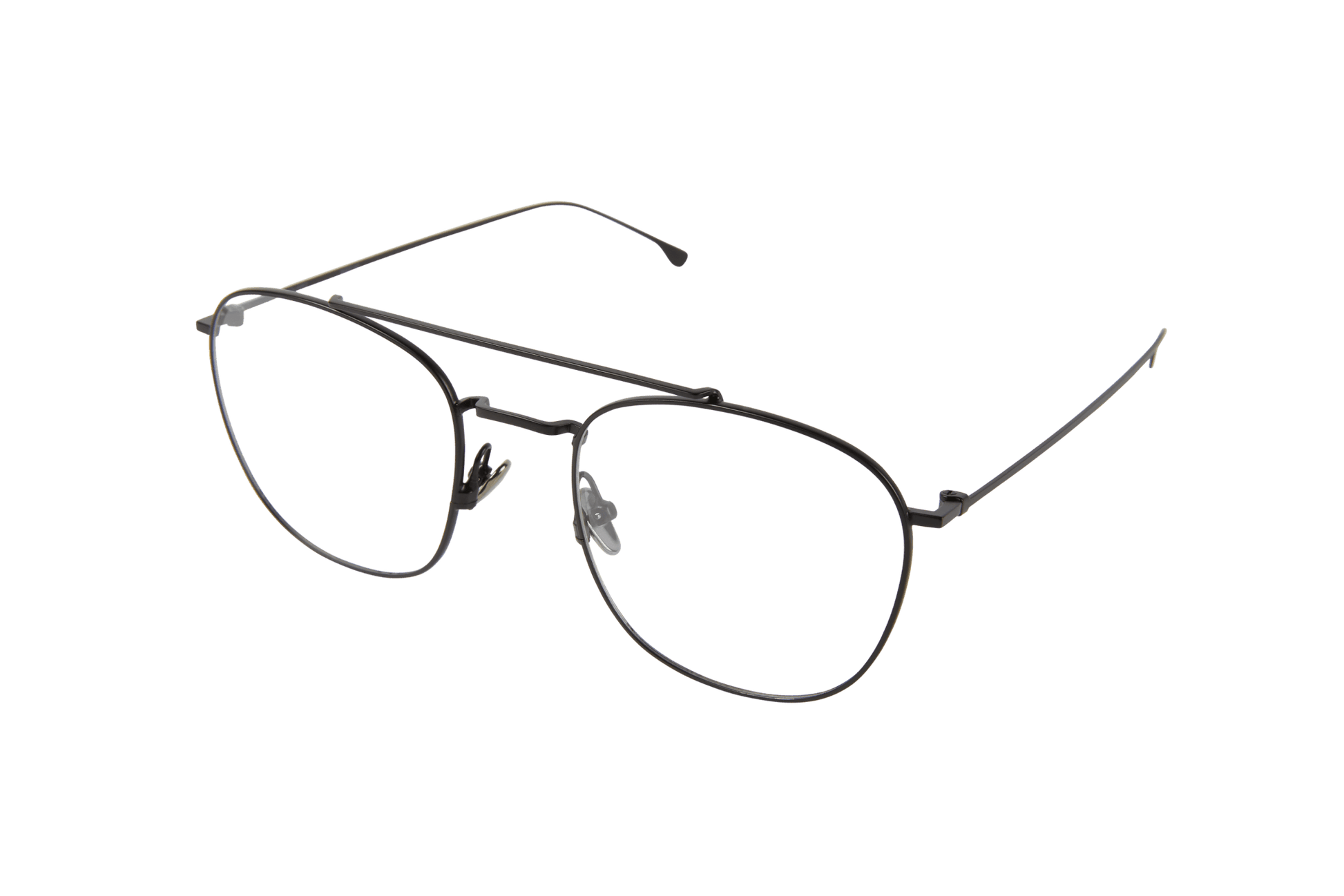 Raphael Optical / Black Metal & Blue - Light Lens - Shade Files