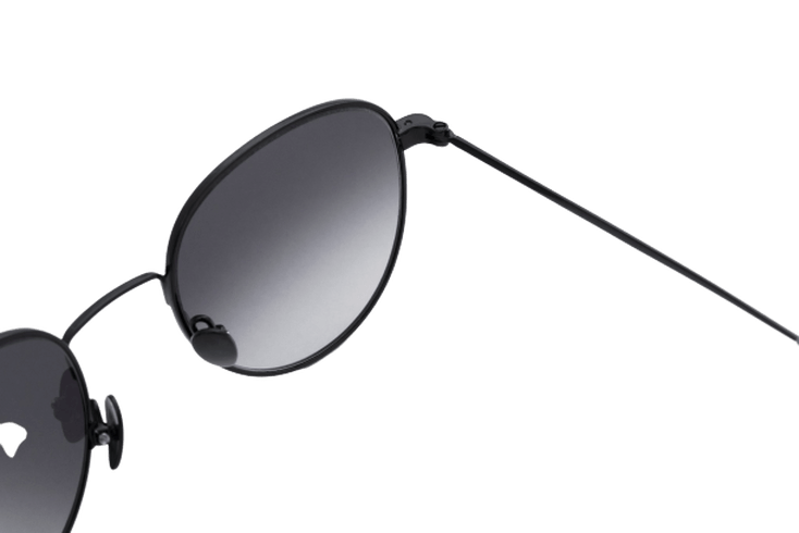 Rio / Black Metal & Grey Gradient Lens - Shade Files