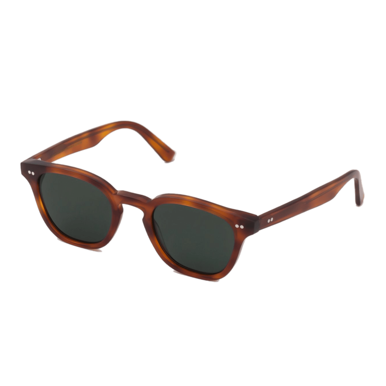 River / Amber Acetate & Green Solid Lens - Shade Files