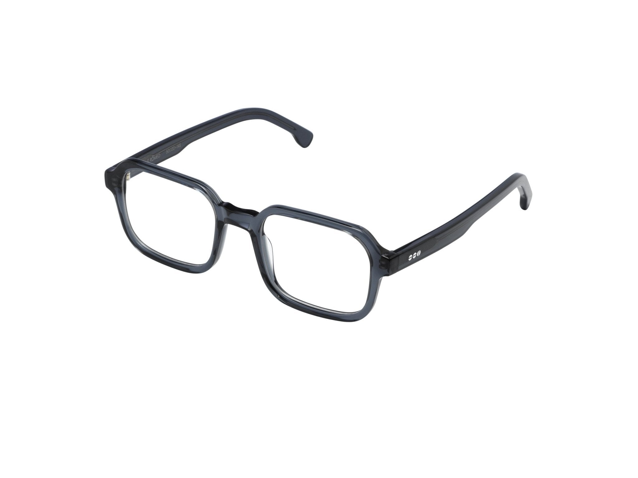 Romeo Optical / Grey Stone Acetate & Blue - Light Lens - Shade Files