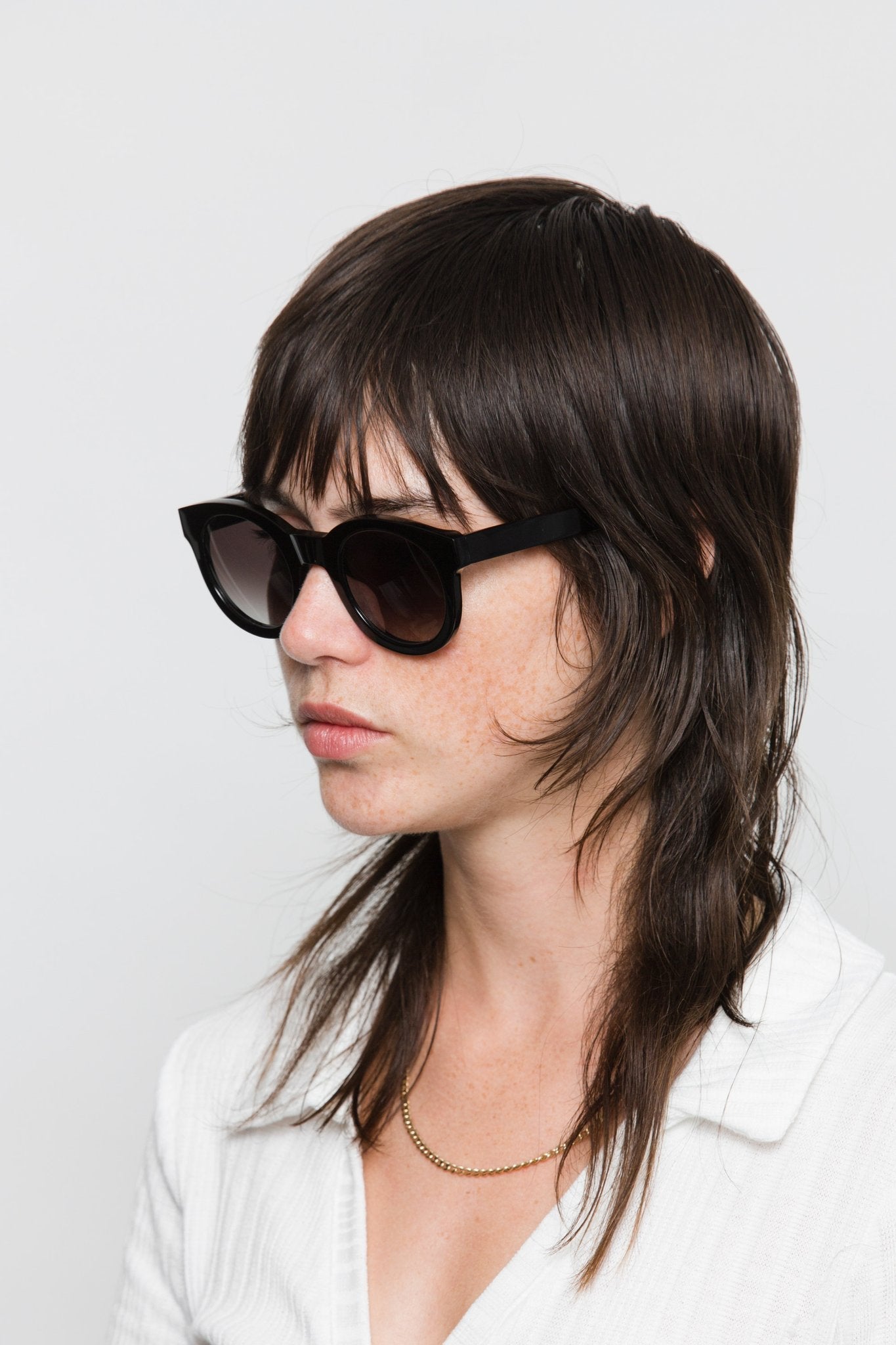 Shiro / Black Acetate & Grey Gradient Lens - Shade Files