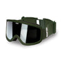 Ski Snowboard Goggles / Large / Khaki Green - Shade Files