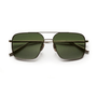 Steel Limited Aviator / Gold & Green Lens - Shade Files