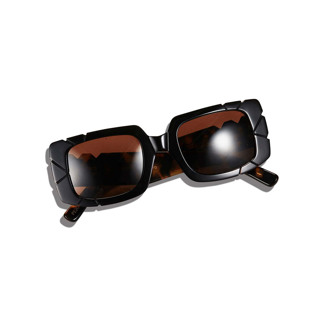 Straight & Narrow / Black Dark Tortoise - Shade Files