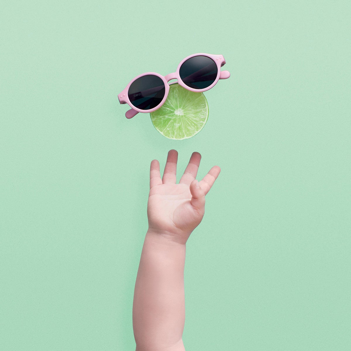 Sun Kids Baby Sunglasses / 0 - 9 Months / Style D / Apricot - Shade Files