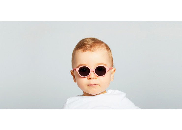 Sun Kids Baby Sunglasses / 0 - 9 Months / Style D / Pastel Pink - Shade Files