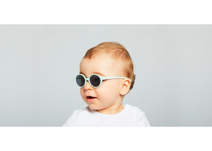 Sun Kids Baby Sunglasses / 0 - 9 Months / Style D / Sweet Blue - Shade Files