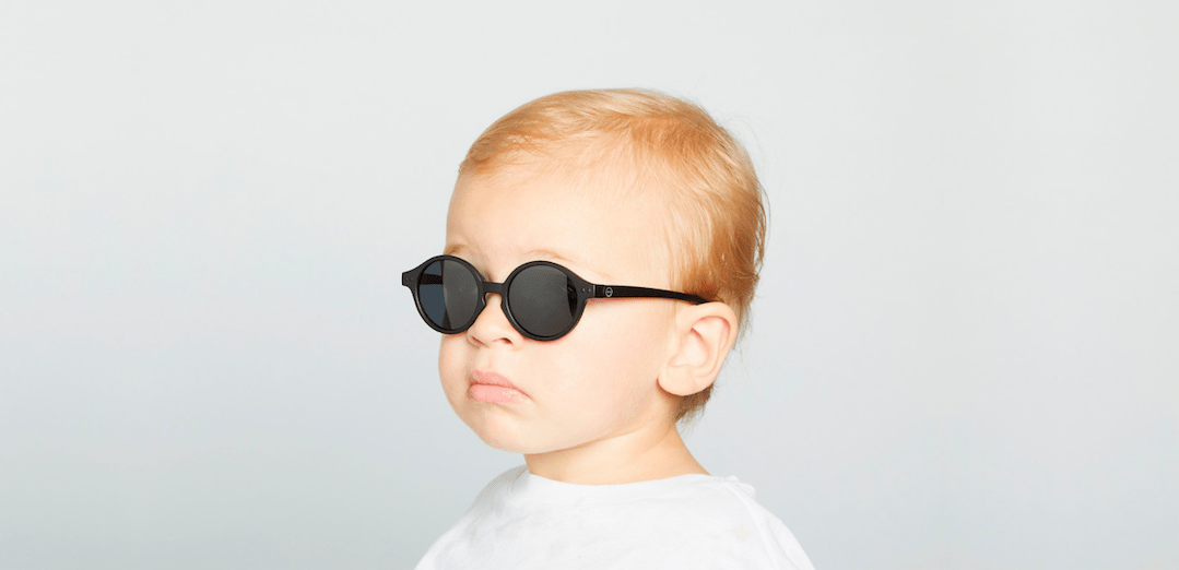 Sun Kids Baby Sunglasses / 9 - 36 Months / Style D / Black - Shade Files