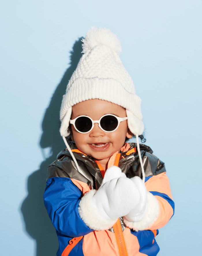 Sun Kids Baby Sunglasses / 9 - 36 Months / Style D / Denim - Shade Files