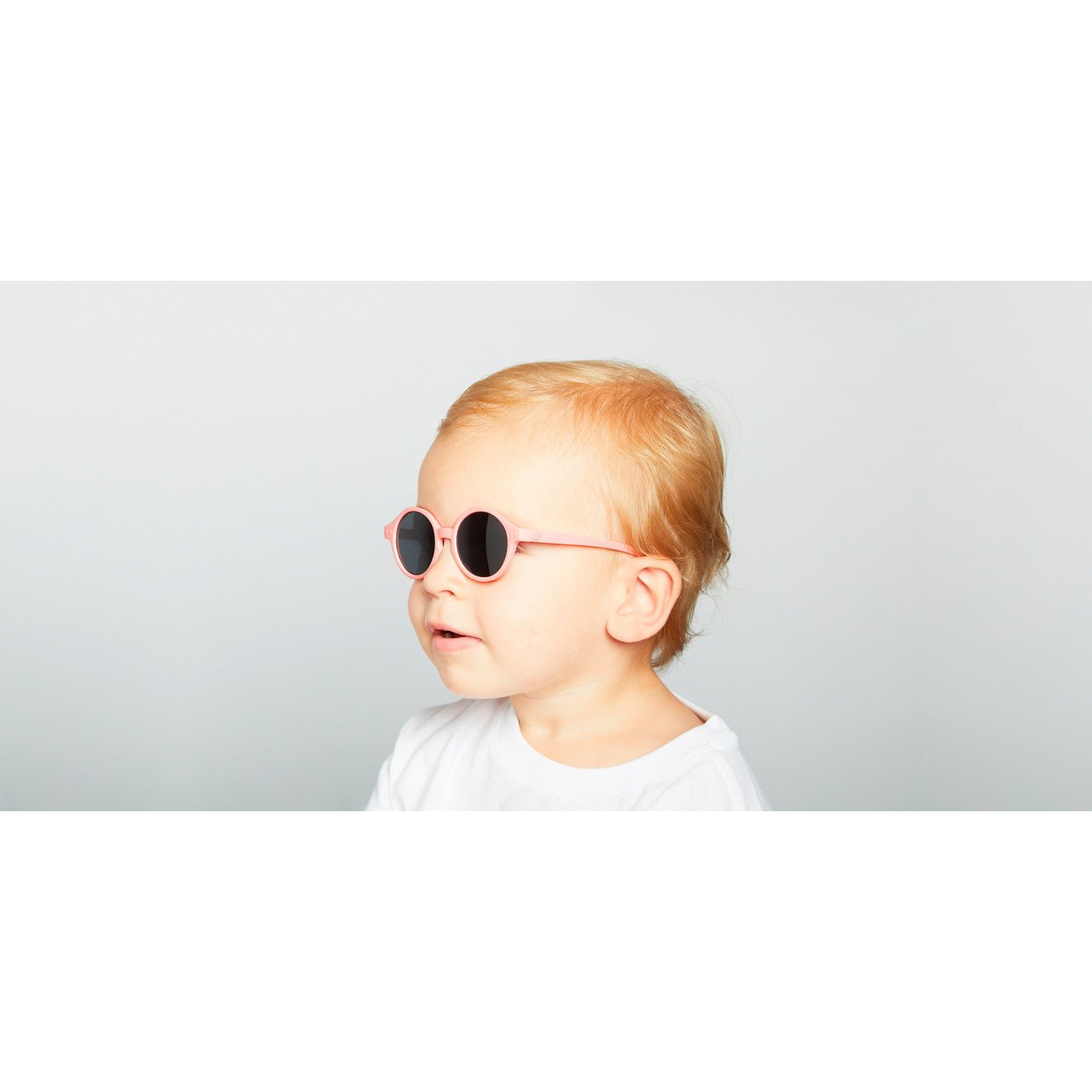 Sun Kids Baby Sunglasses / 9 - 36 Months / Style D / Pastel Pink - Shade Files