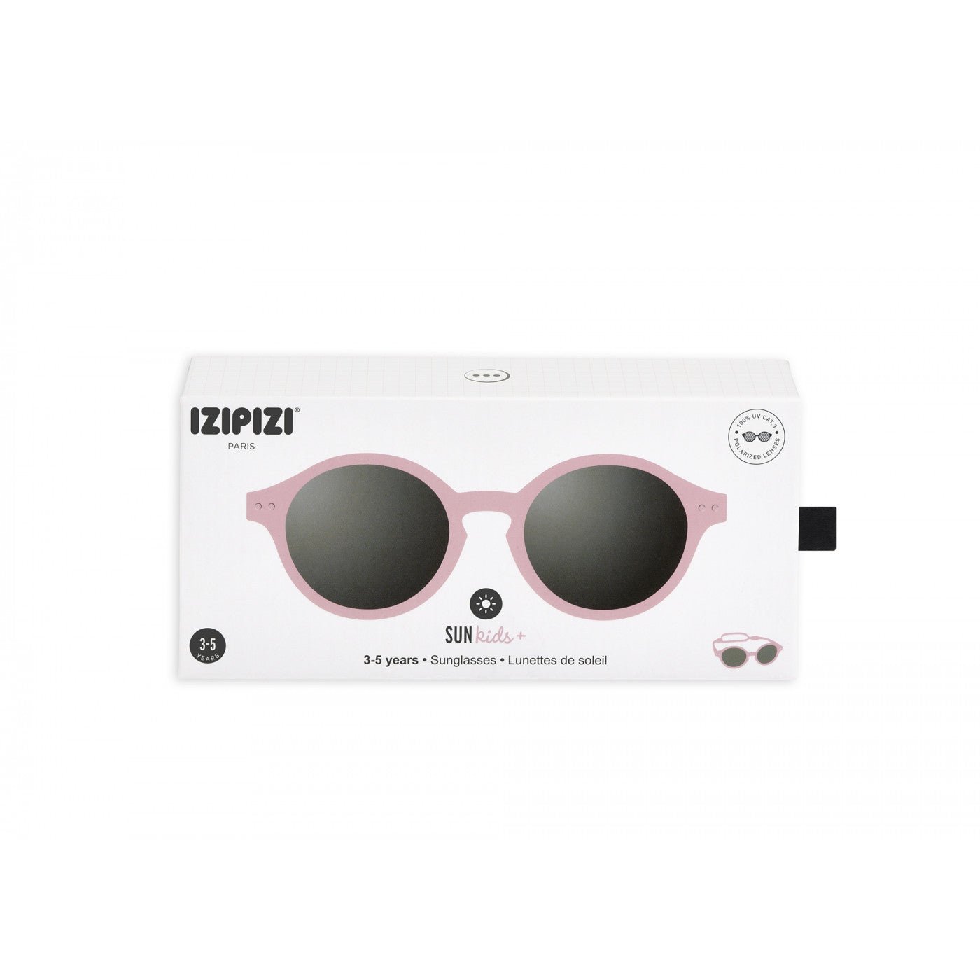 Sun Kids Plus Sunglasses / 3 - 5 Years / Style D / Pastel Pink - Shade Files