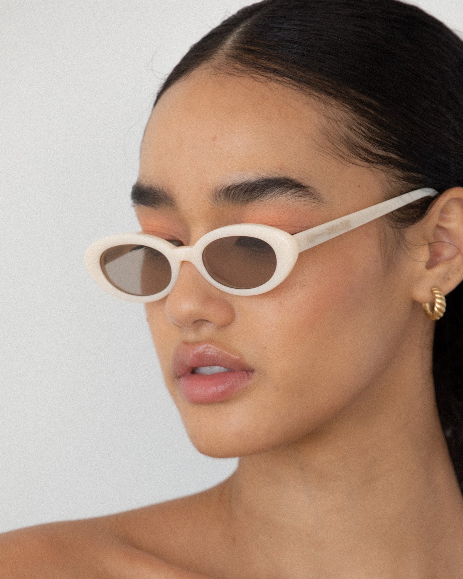 Sylvie / Creme & Tan Lens - Shade Files