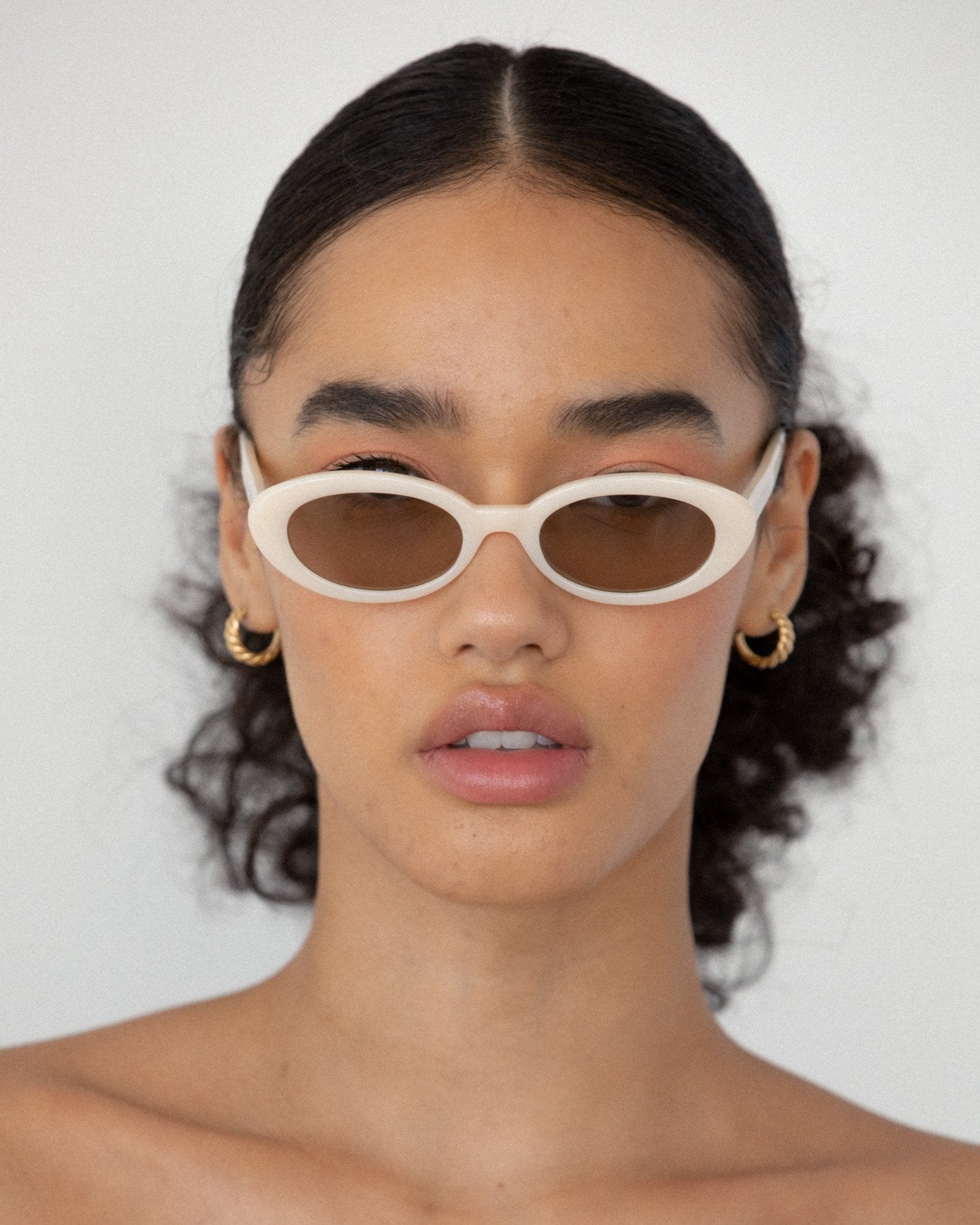 Sylvie / Creme & Tan Lens - Shade Files