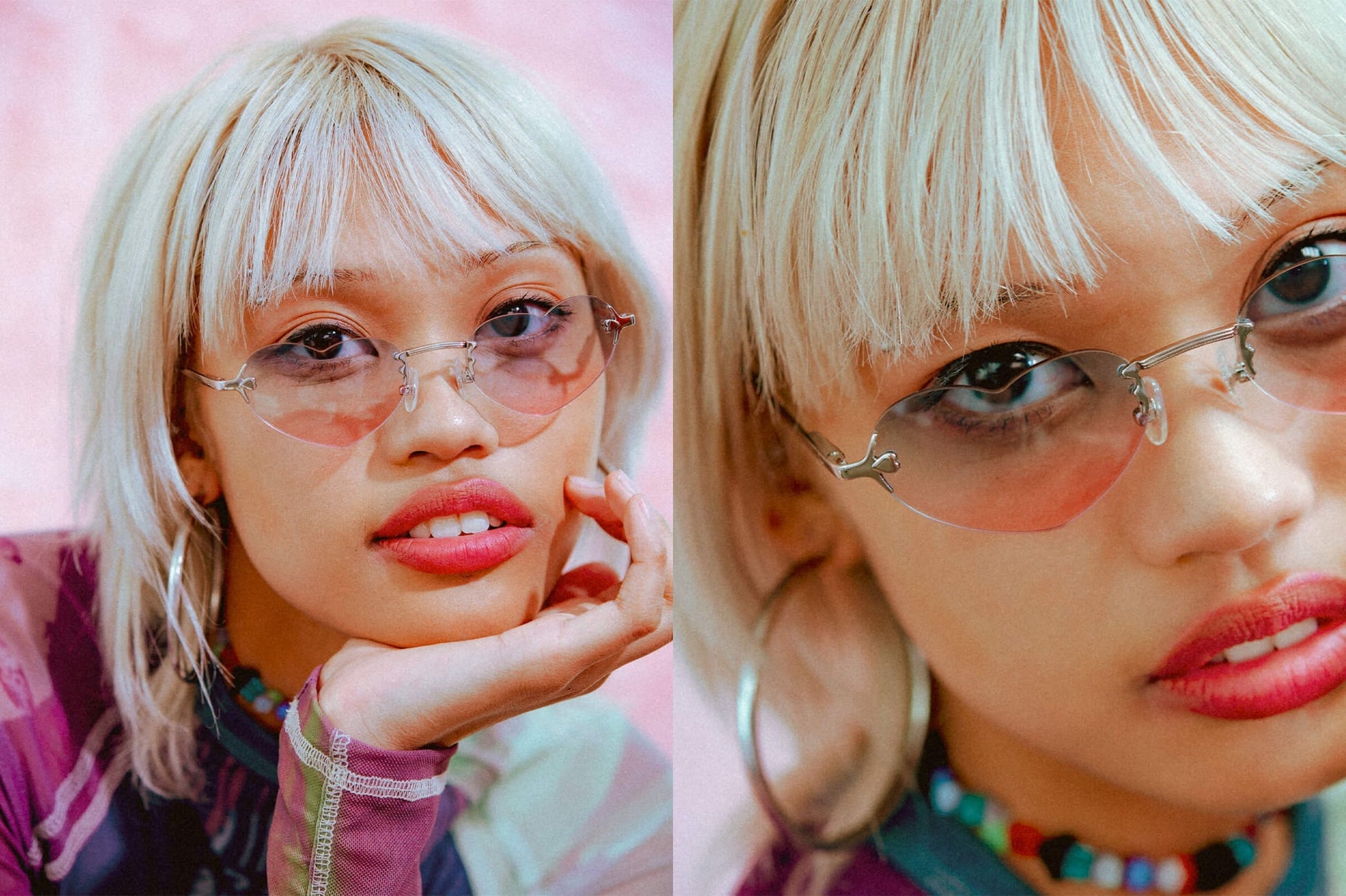 The Doctor Love 2000 / Diamond Blue Bio & Snow Cone Gradient Lens - Shade Files