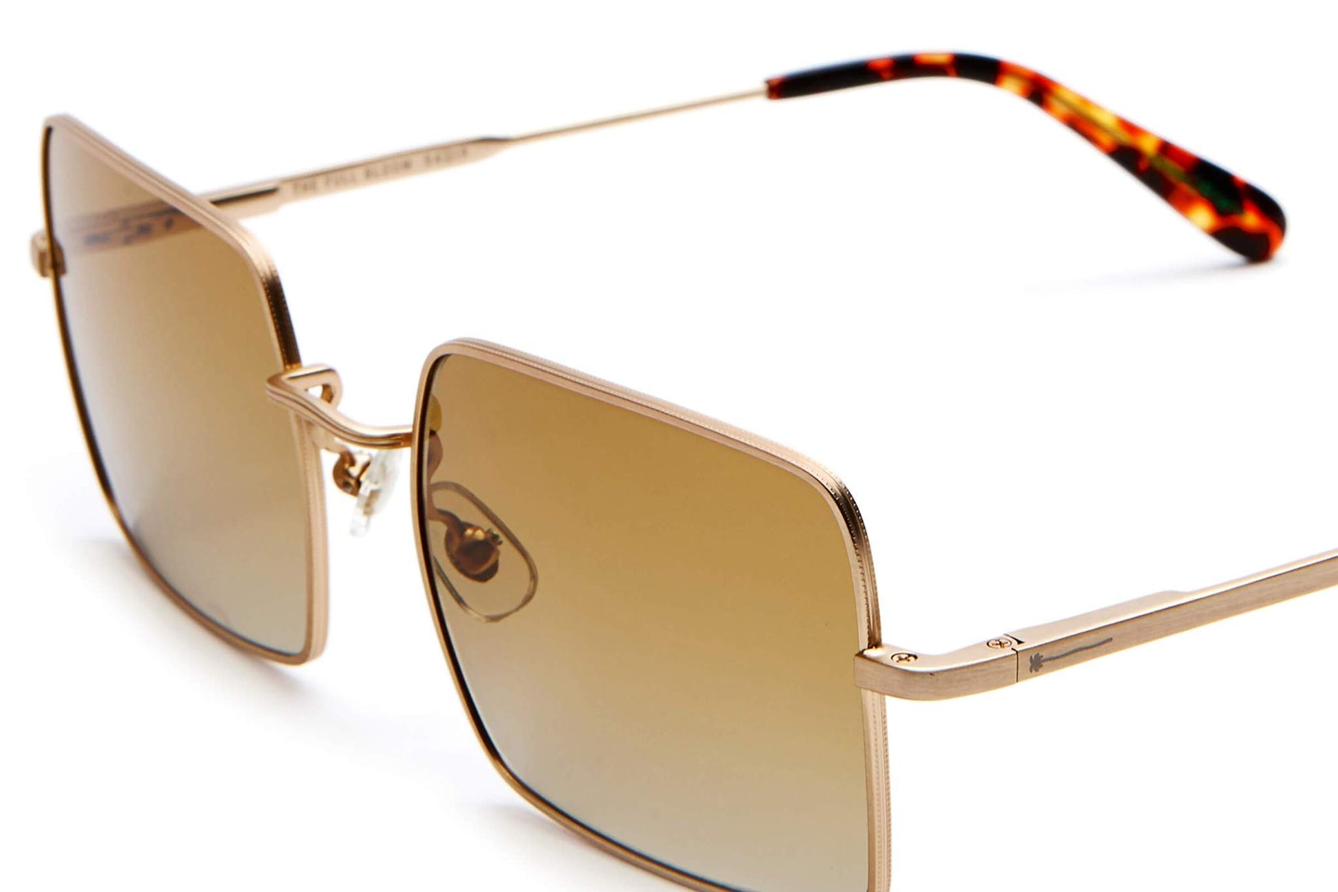 The Full Bloom / Brushed Gold Tortoise Bio & Vintage Mustard Lens - Shade Files