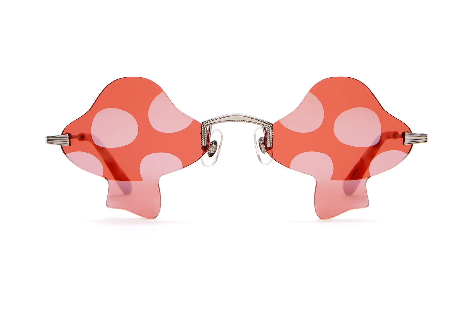 The Fun Guy / Brushed Silver & Red Confetti Bio - Shade Files