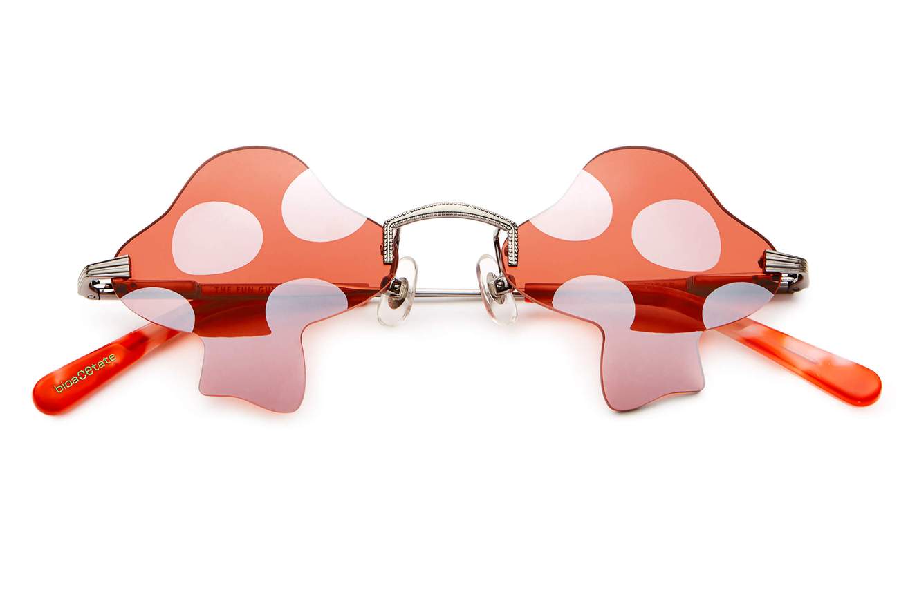 The Fun Guy / Brushed Silver & Red Confetti Bio - Shade Files