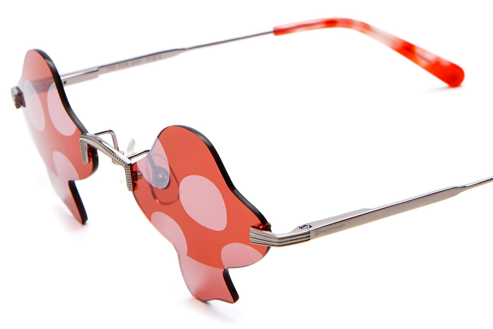 The Fun Guy / Brushed Silver & Red Confetti Bio - Shade Files