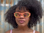 The Funk Daddy / Recycled Metallic Peach & Peach Mirror Lens - Shade Files