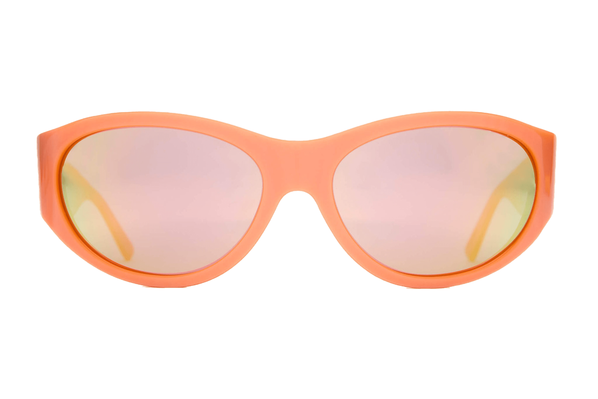 The Funk Daddy / Recycled Metallic Peach & Peach Mirror Lens - Shade Files